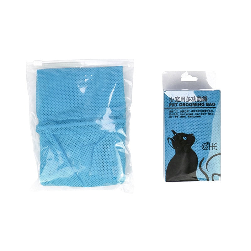 Mesh Cat  Bath Bag