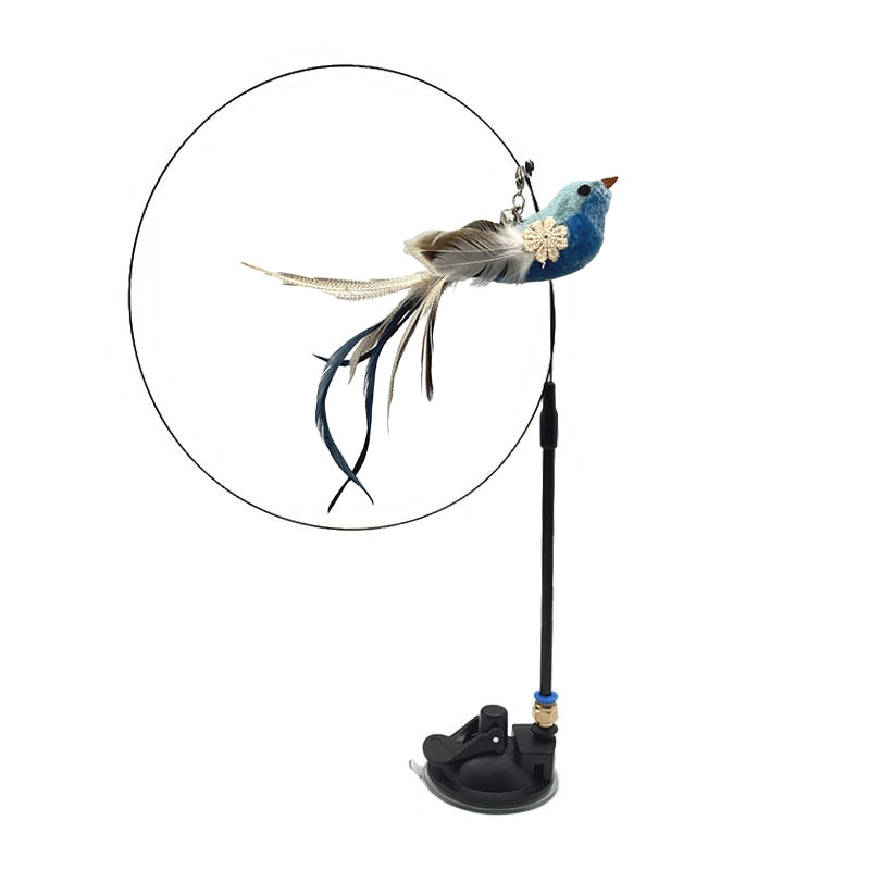 Simulation Bird Interactive Cat Toy