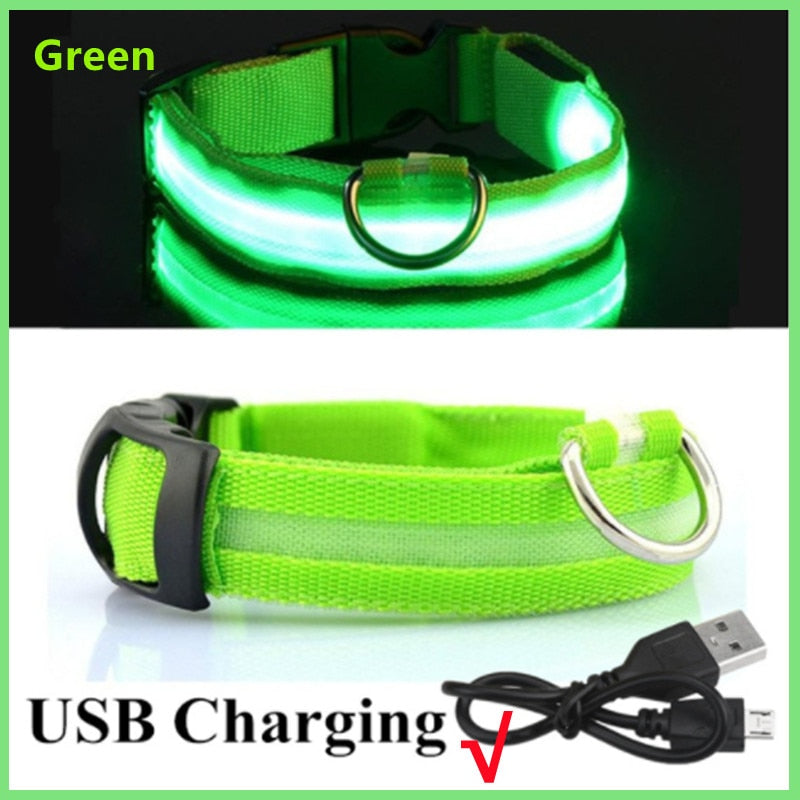 LED Glowing Collar For Pets