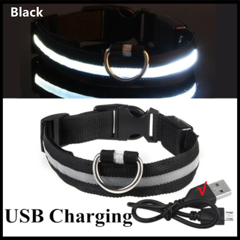 LED Glowing Collar For Pets