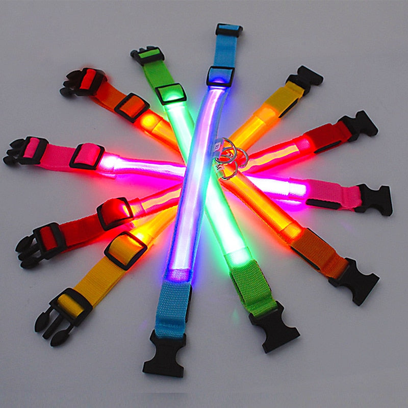 LED Glowing Collar For Pets