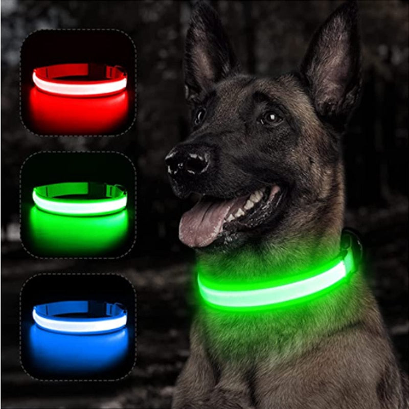 LED Glowing Collar For Pets