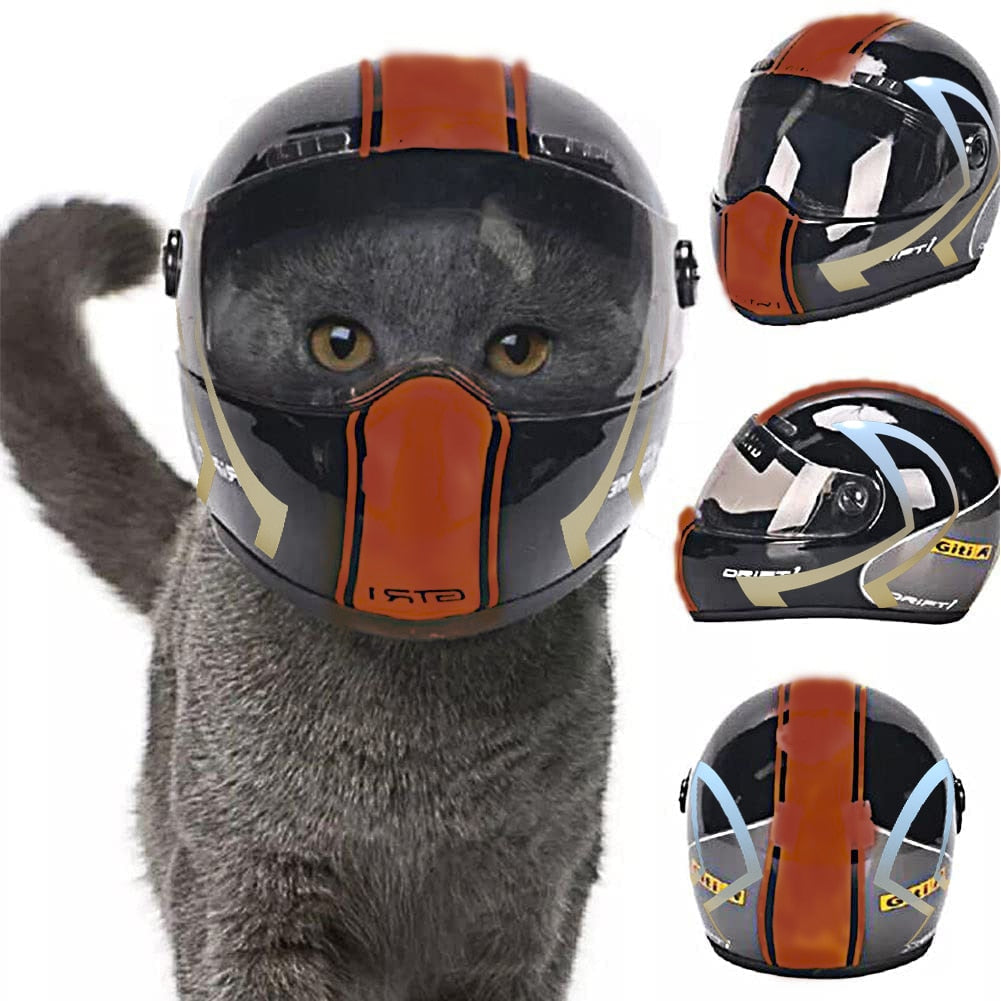 Cat Motorcycle Helmet